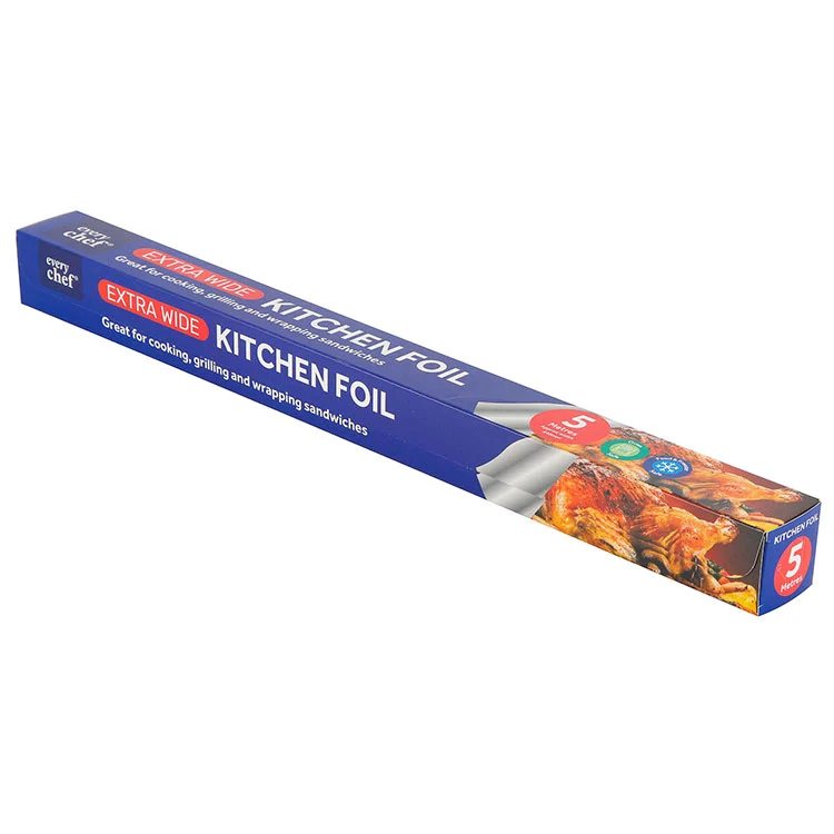 Papel de aluminio para embalaje de calidad alimentaria
