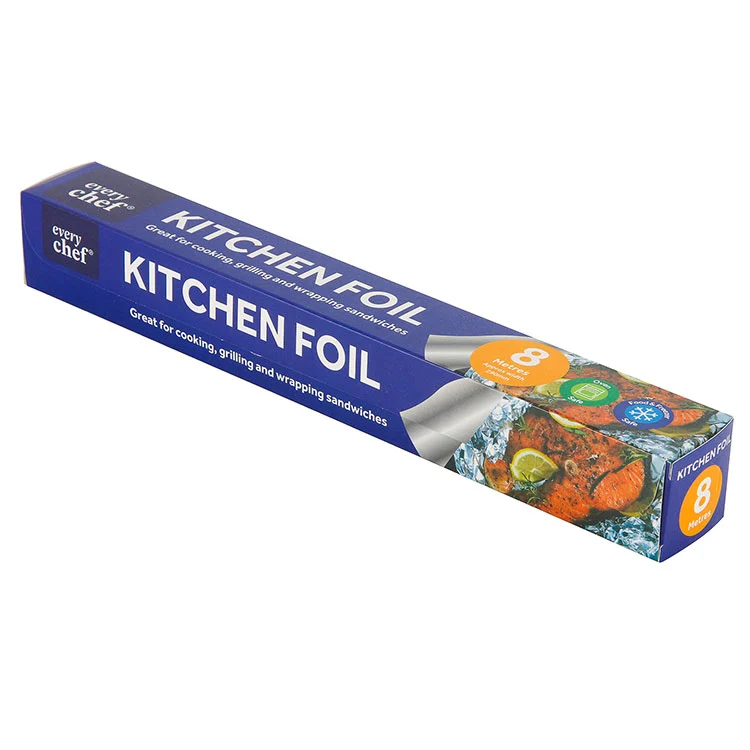 Papel de aluminio para cocinar en la cocina al por menor
